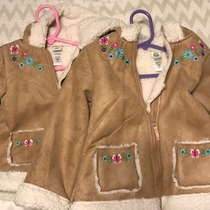 2 toddler Little Me coats